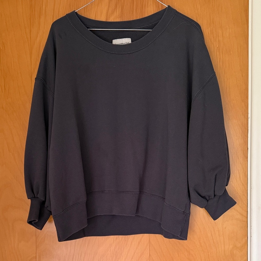 Abercrombie & Fitch Black Sweatshirt